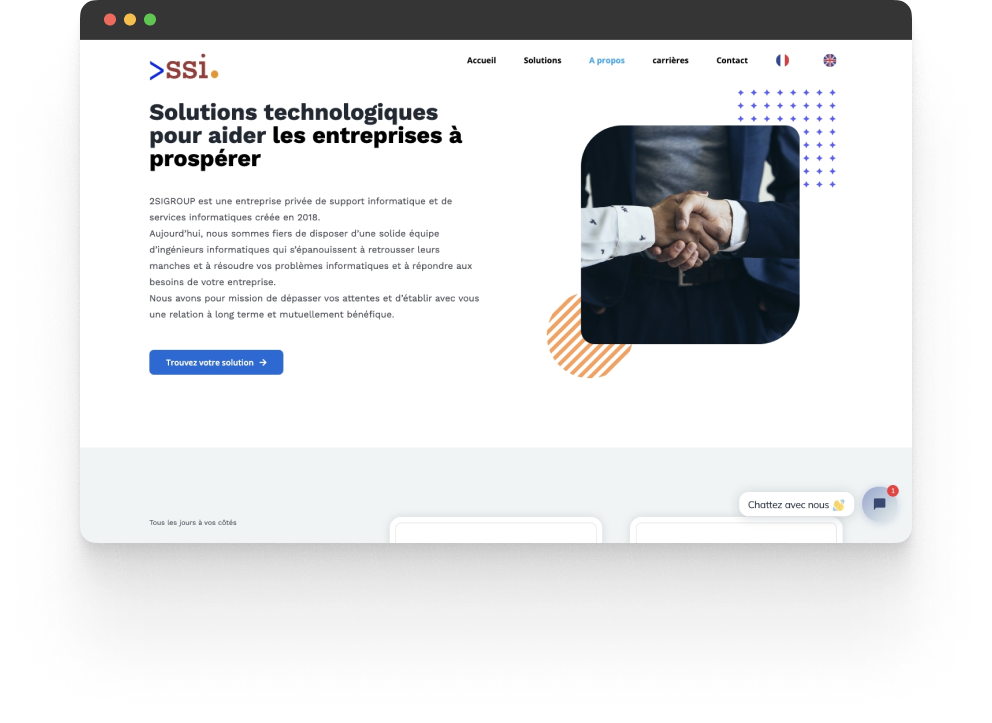 2SI Groupe Inc screenshot